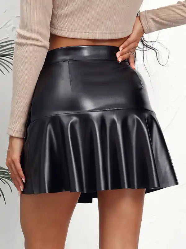 Shop Mini Skirts Online | Trendy Leather Skirt