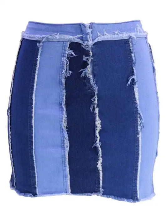 Shop Denim Skirts ✓ Skirts Online | Trendy Sexy Denim Skirt